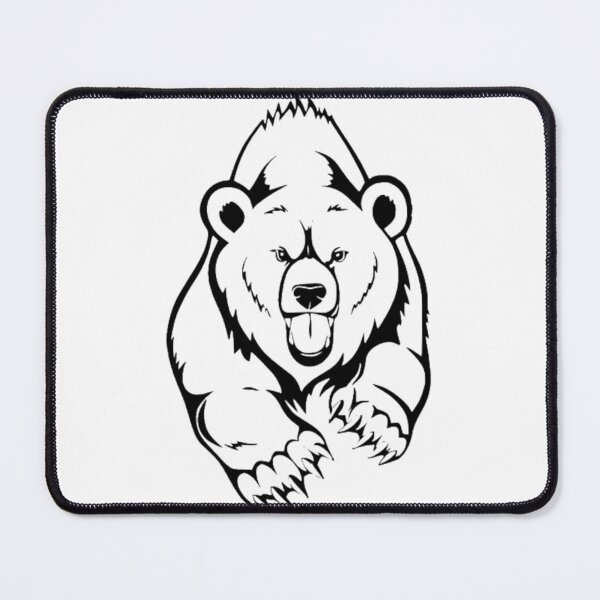 Item preview, Angry running bear designed and sold by JeanBoldan65.