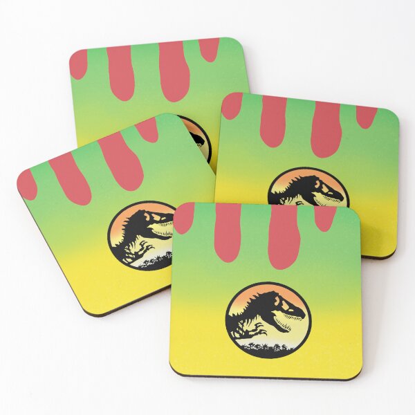 Item preview, dino park pattern designed and sold by Blck-Acid-Devil.
