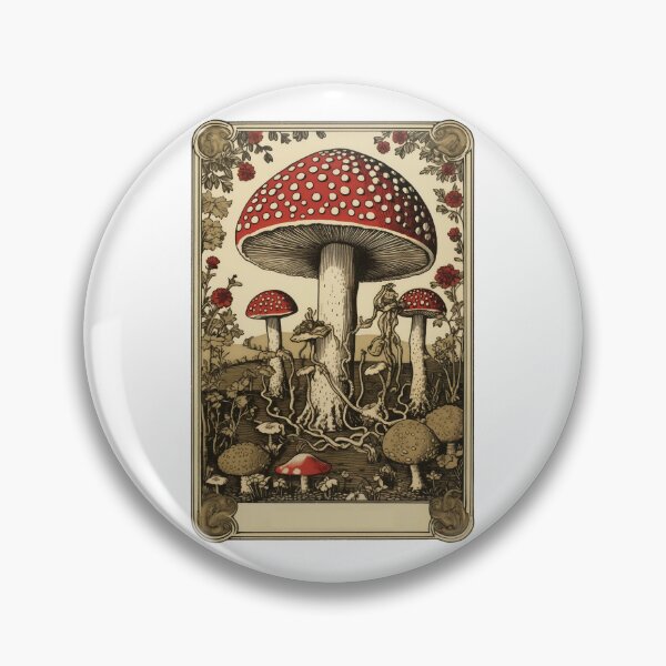 Item preview, Mushroom Tarot Card designed and sold by keenaesthetic.