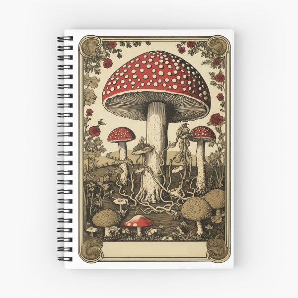 Item preview, Mushroom Tarot Card designed and sold by keenaesthetic.