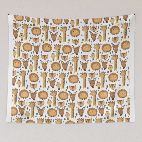 Item preview, Forest Formal | Cute animal character pattern designed and sold by EunjiJung.