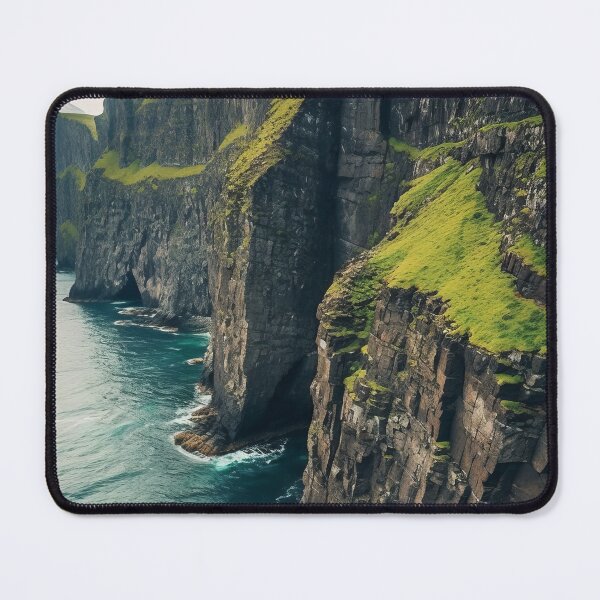 Item preview, Nordic Cliffs - Spectacular Coastline of Dynamic Beauty designed and sold by Piotrek0001.