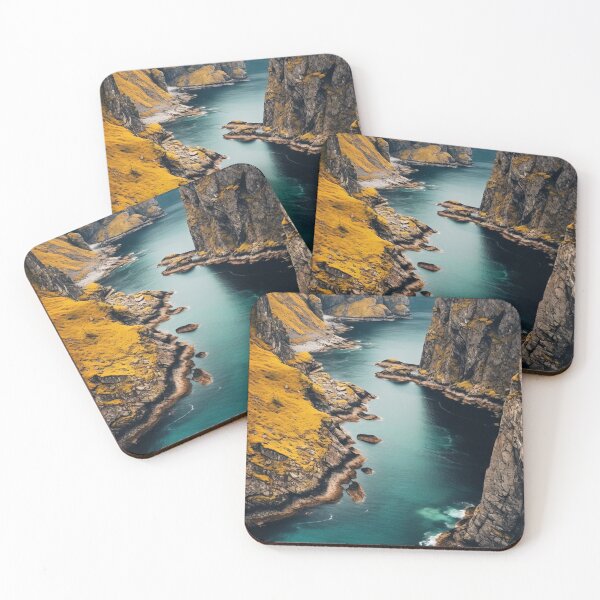 Item preview, Nordic Cliffs - Spectacular Coastline of Dynamic Beauty designed and sold by Piotrek0001.