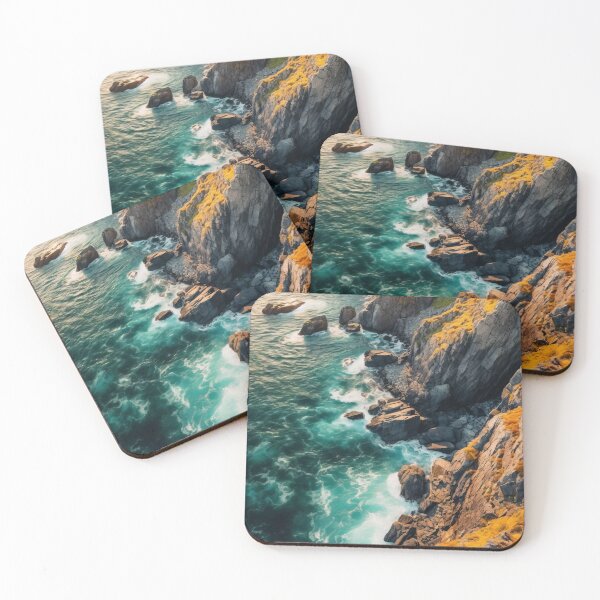 Item preview, Nordic Cliffs - Spectacular Coastline of Dynamic Beauty designed and sold by Piotrek0001.