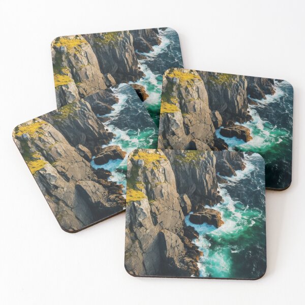 Item preview, Nordic Cliffs - Spectacular Coastline of Dynamic Beauty designed and sold by Piotrek0001.