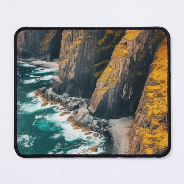 Item preview, Nordic Cliffs - Spectacular Coastline of Dynamic Beauty designed and sold by Piotrek0001.