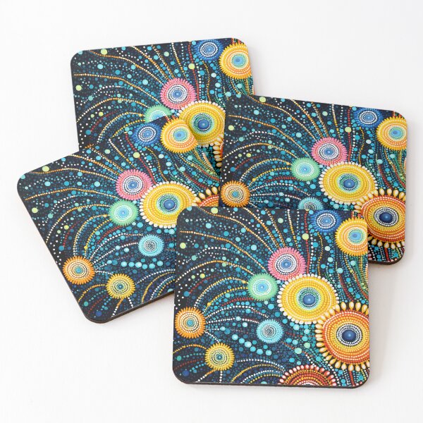 Item preview, Ancestral Connections XIX: Contemporary Aboriginal Art that Conveys Spirituality and Connection to the Land designed and sold by InsaneLEDP.