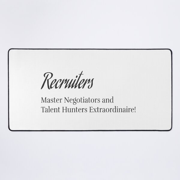 Item preview, Recruiter designed and sold by joabaj.