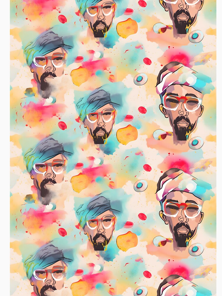 Disover Mac Dre Vintage Spring Color Watercolor Pattern - Artistic Tribute to the Rap Icon Classic T-Shirt