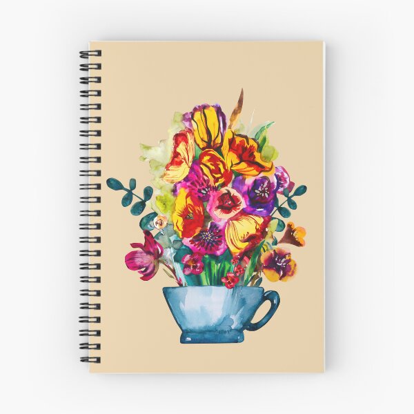 Item preview, Summer Flower Bouquet in a tea mug designed and sold by IngaDesign.