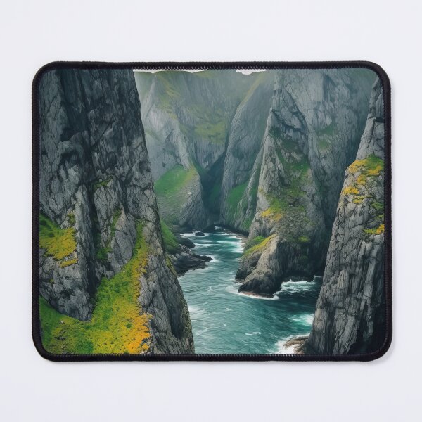 Item preview, Nordic Cliffs - Spectacular Coastline of Dynamic Beauty designed and sold by Piotrek0001.