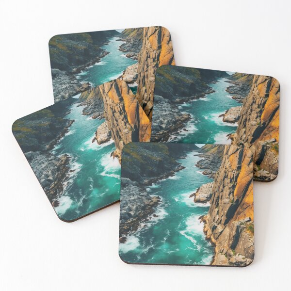 Item preview, Nordic Cliffs - Spectacular Coastline of Dynamic Beauty designed and sold by Piotrek0001.