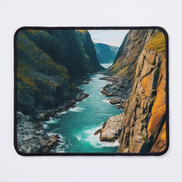 Item preview, Nordic Cliffs - Spectacular Coastline of Dynamic Beauty designed and sold by Piotrek0001.