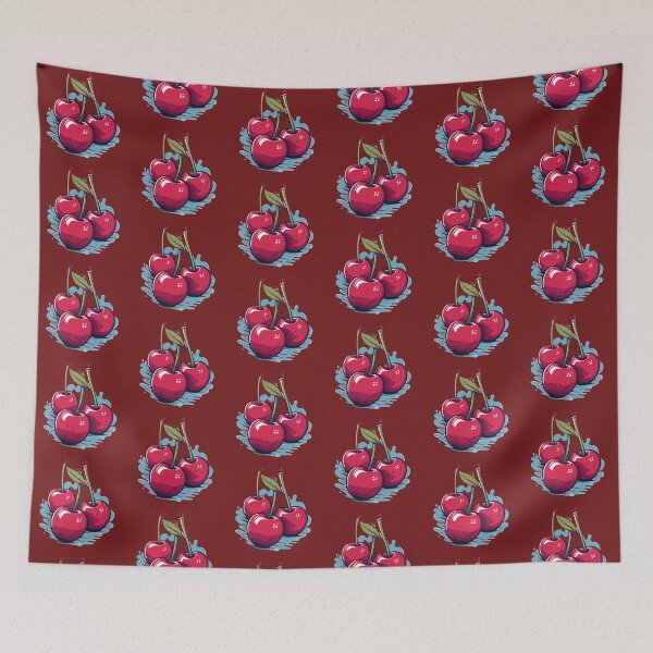 Item preview, Delicious trio: three cherries in full bloom designed and sold by No-No-Name.