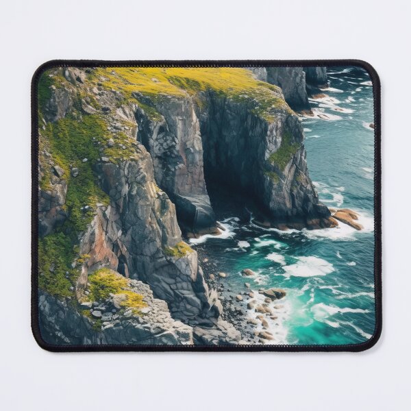 Item preview, Nordic Cliffs - Spectacular Coastline of Dynamic Beauty designed and sold by Piotrek0001.