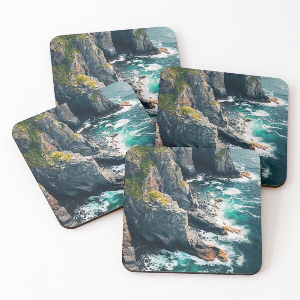 Item preview, Nordic Cliffs - Spectacular Coastline of Dynamic Beauty designed and sold by Piotrek0001.