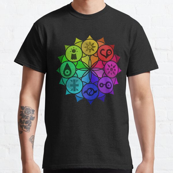 Item preview, Digimon Crests Mandala  designed and sold by VincentVex.