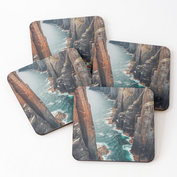 Item preview, Nordic Cliffs - Spectacular Coastline of Dynamic Beauty designed and sold by Piotrek0001.