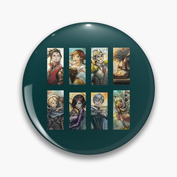 Item preview, Octopath traveler 2 all heroes designed and sold by AmbroseBernier.