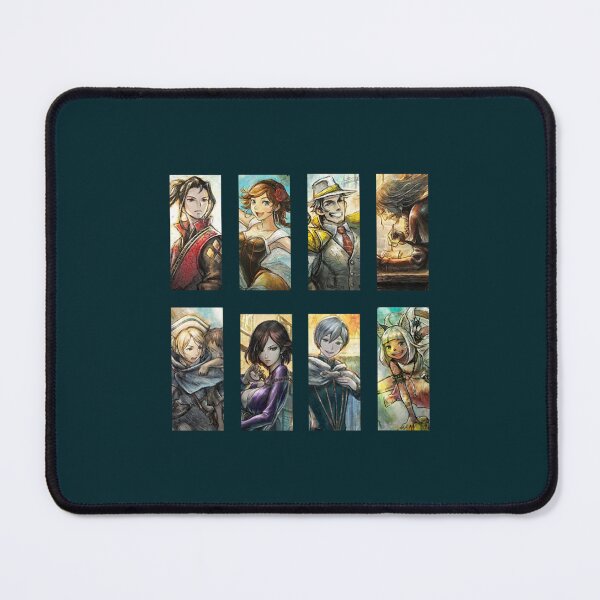 Item preview, Octopath traveler 2 all heroes designed and sold by AmbroseBernier.