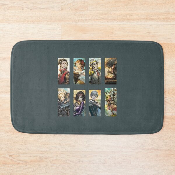Item preview, Octopath traveler 2 all heroes designed and sold by AmbroseBernier.