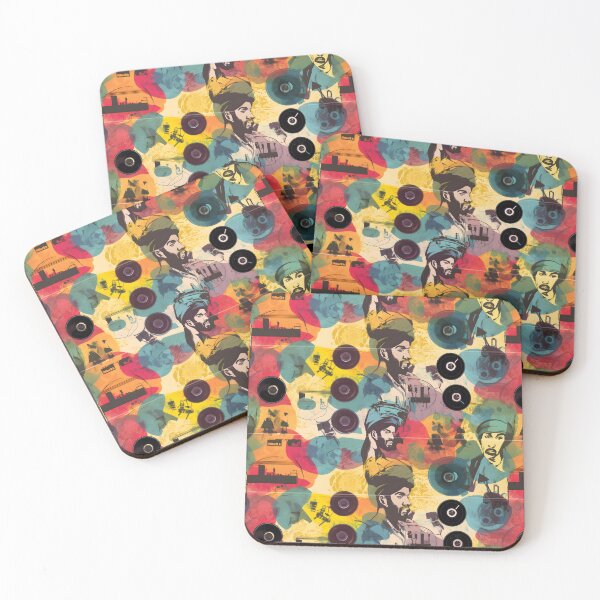 Item preview, Mac Dre Vintage Colorful Pattern - Artistic Homage to the Legendary Rapper designed and sold by Retro-ArtDeco.