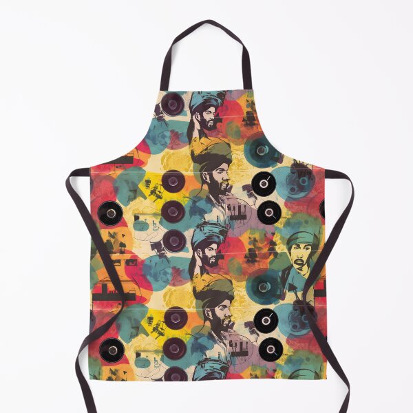 Item preview, Mac Dre Vintage Colorful Pattern - Artistic Homage to the Legendary Rapper designed and sold by Retro-ArtDeco.