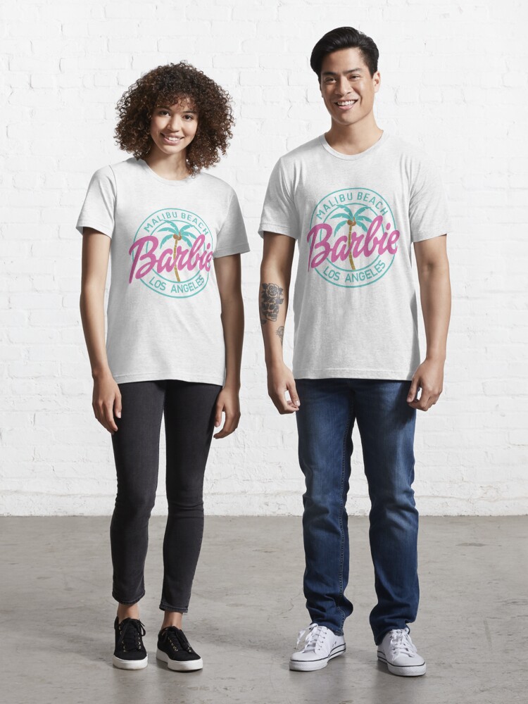 Barbie Malibu Beach T-Shirt Movie 2023 Pink Los Angeles - Shirt