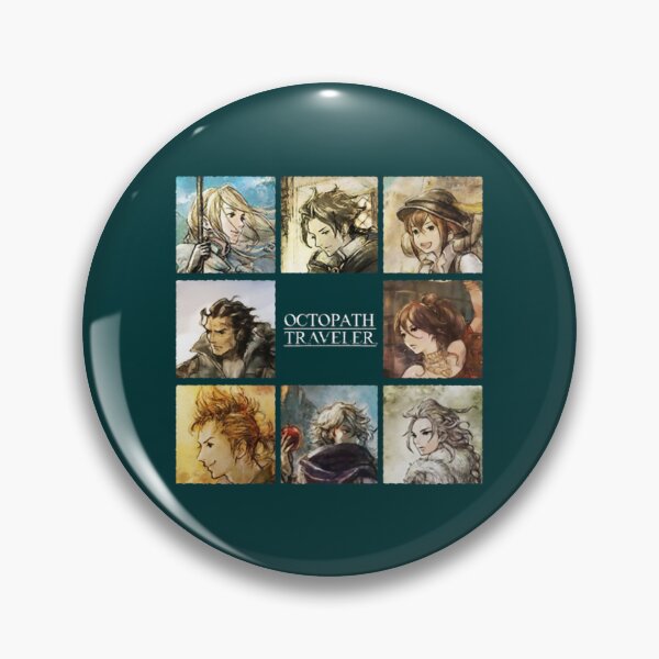 Item preview, Octopath Traveler Characters designed and sold by AmbroseBernier.