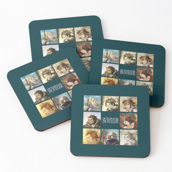 Item preview, Octopath Traveler Characters designed and sold by AmbroseBernier.
