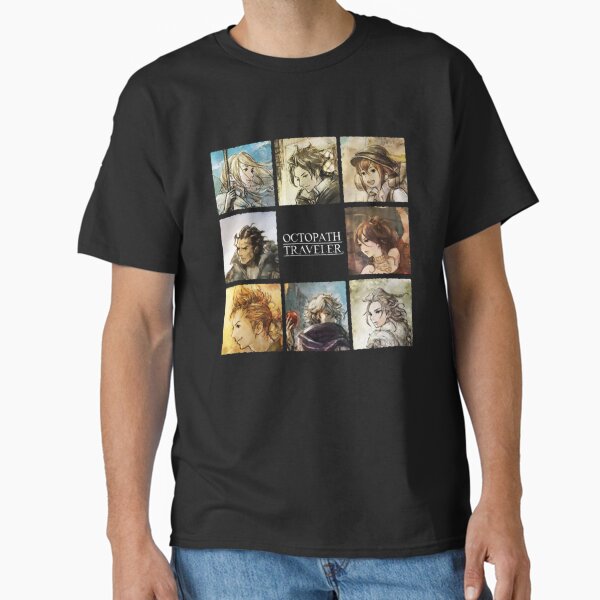 OCTOPATH TRAVELER Blu-ray Tシャツ Amazon.com: PAJOMLAG Octopath Traveler 2 T-Shirt 2D Print