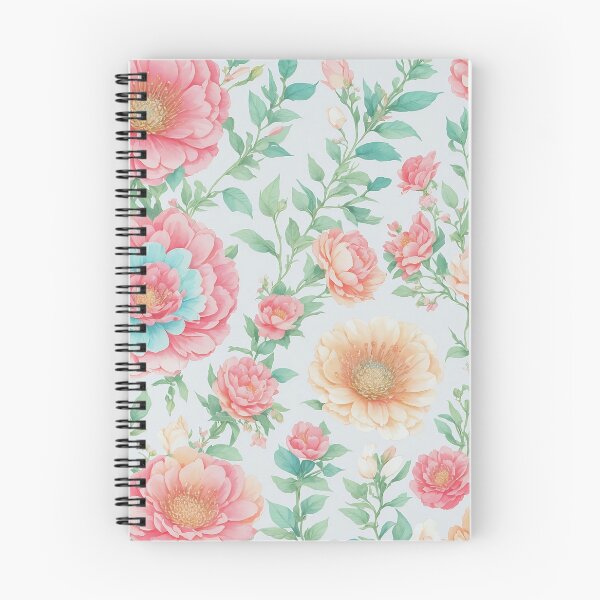 Item preview, Cute colorful pastel flowers v.7 designed and sold by Neranchara.