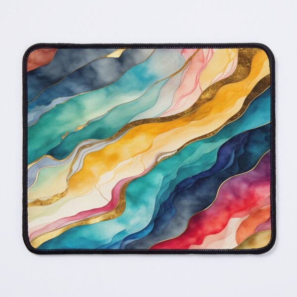 Item preview, Rainbow Watercolor Marble designed and sold by magicwillow.