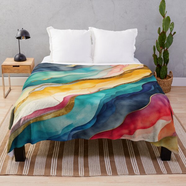 Item preview, Rainbow Watercolor Marble designed and sold by magicwillow.