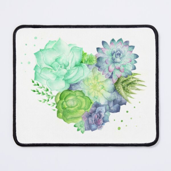 Item preview, Succulent watercolour art designed and sold by Lianne Marie.