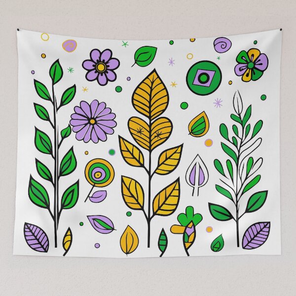 Item preview, Colorful Flowers designed and sold by NBazilenco.