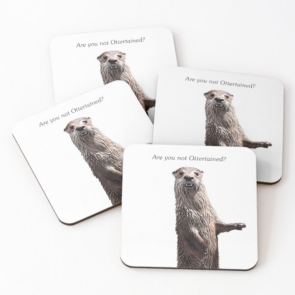 Item preview, Are you not ottertained? -  Gladiator Parody designed and sold by thebigleebowski.