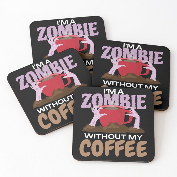 Item preview, Zombie without Coffee Halloween Costume designed and sold by MooonTees.