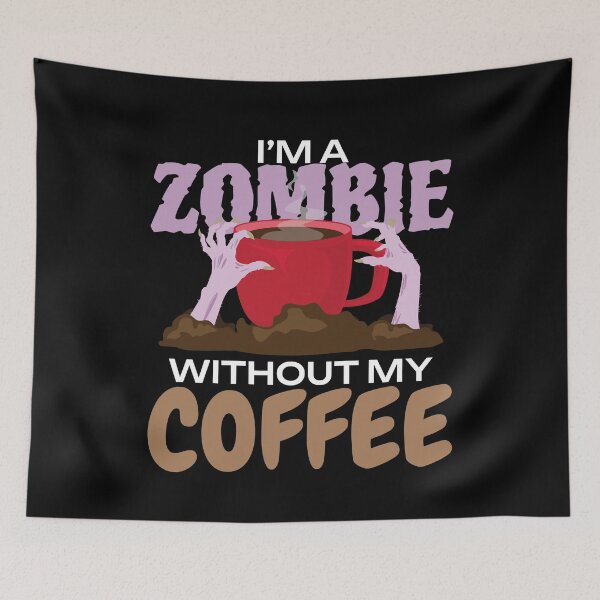 Item preview, Zombie without Coffee Halloween Costume designed and sold by MooonTees.