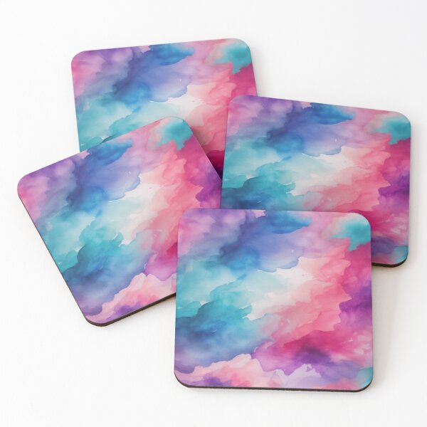 Item preview, Blue Pink and Purple Watercolor Pattern designed and sold by magicwillow.