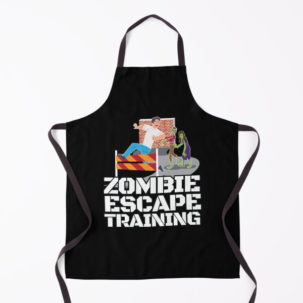 Item preview, Zombie Escape Training Halloween Monster designed and sold by MooonTees.