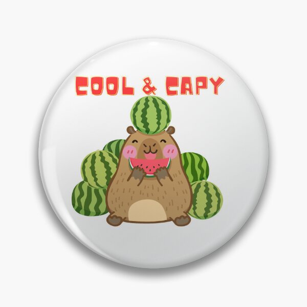 Item preview, Capybara - Cool and Capy designed and sold by GoDelta.