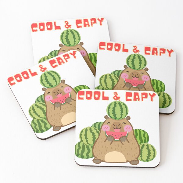 Item preview, Capybara - Cool and Capy designed and sold by GoDelta.