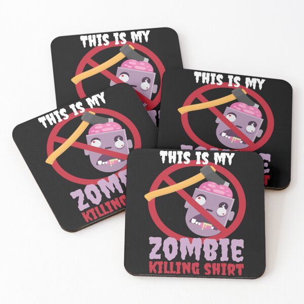Item preview, Zombie Killing Shirt Halloween Costume designed and sold by MooonTees.