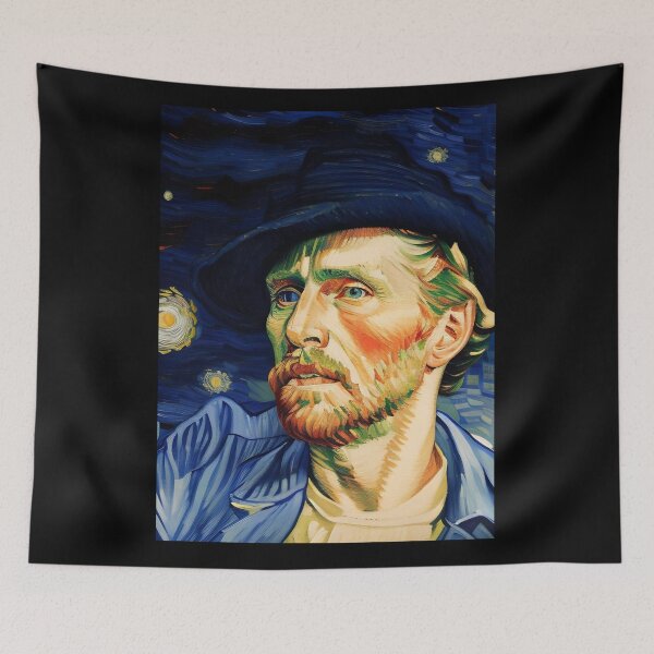 Item preview, Van gogh Portrait  designed and sold by modernzen.