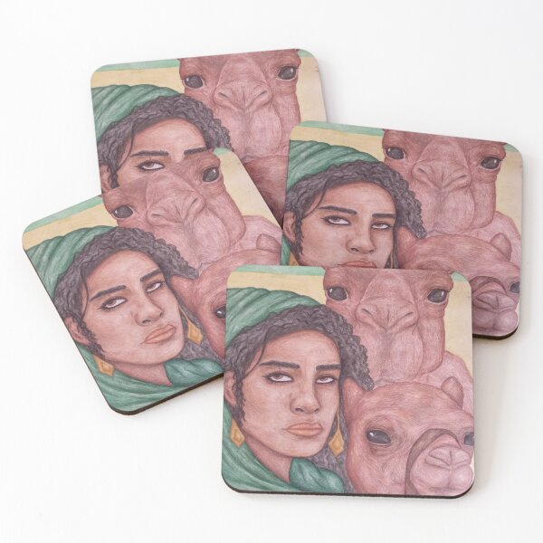 Item preview, Girl with camels  designed and sold by AndreiCn.