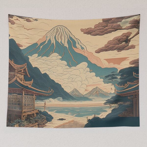Item preview, Japanese Wanderlust Floating World designed and sold by XamiDesign.