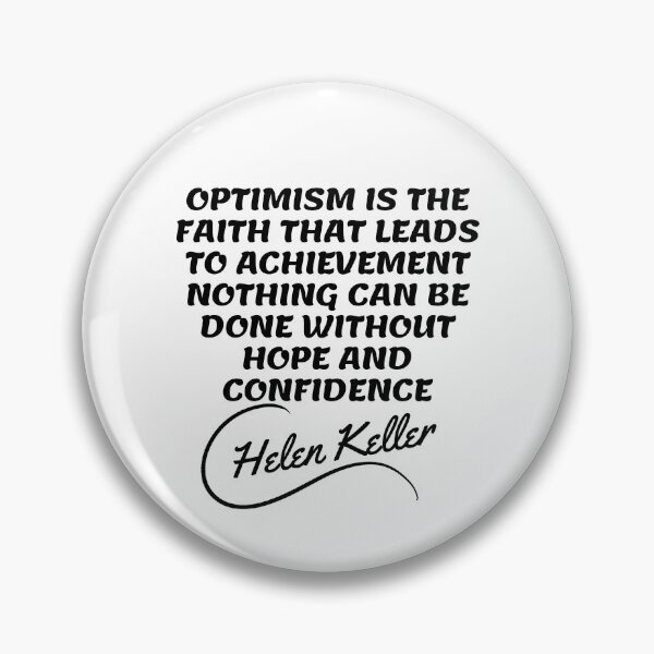 Item preview, Helen Keller Quotes - Optimism designed and sold by Writer Quotes.