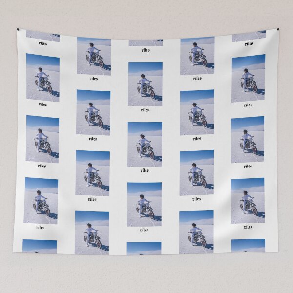 Item preview, Rilès - Portrait poster in the salt desert. designed and sold by TeeDesignery1.