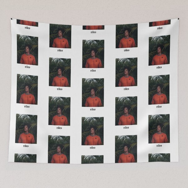 Item preview, Rilès - Poster portrait in the palm trees. designed and sold by TeeDesignery1.